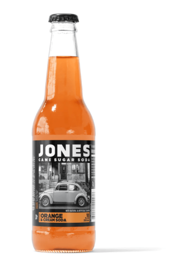 Jones - Orange & Cream - Soda Pop - 355ml