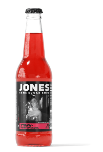 Jones - Strawberry Lime - Soda Pop - 355ml