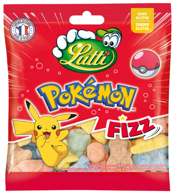 Lutti - Pokemon Fizz Gummies - 100g (UK)