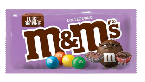 M&M's - Fudge Brownie Chocolate - Snack Size - 40g