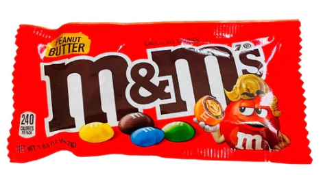 M&M's - Peanut Butter Chocolate - Snack Size - 46g