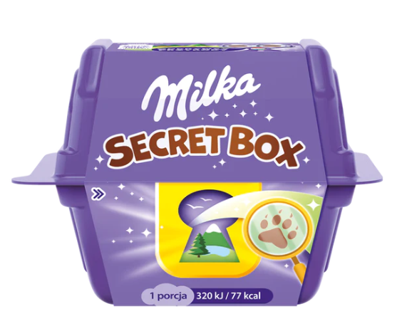 Milka - Secret Box  - Surprise Chocolate Box - 1pc