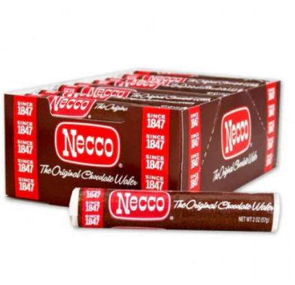 Necco - Chocolate wafers - 1 pack
