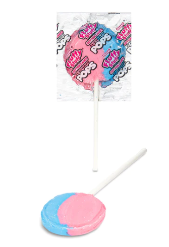 Charms® - Fluffy Stuff Cotton Candy - Lollipop - 1pc