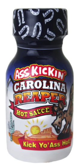 Ass Kickin' - Hot Sauce Mini Bottle Carolina Reaper - 0.75oz