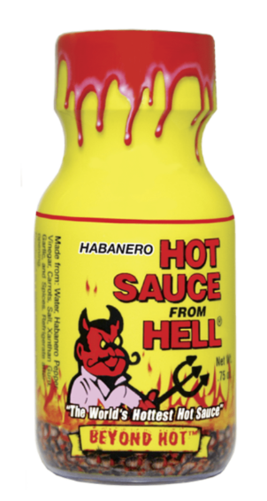 Ass Kickin' - Hot Sauce Mini Bottle From Hell - 0.75oz