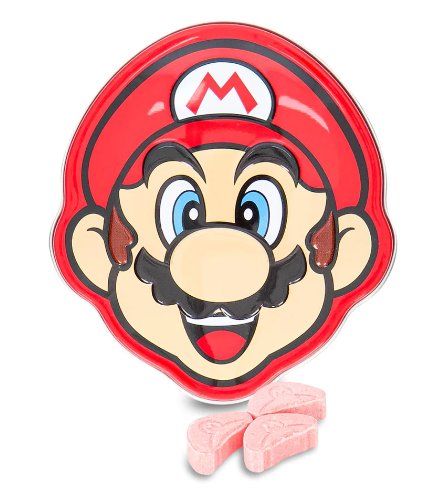 Boston America - Mario - Nintendo Brick Breaking Candy Tin