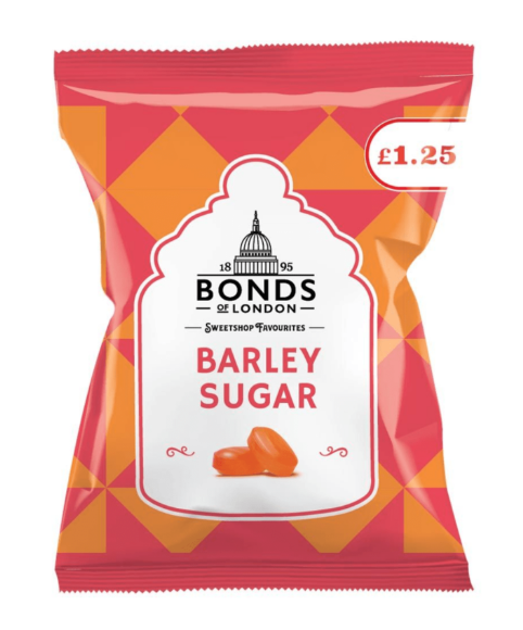 Bonds - Barley Sugar - Theatre Bag - 120g (UK)