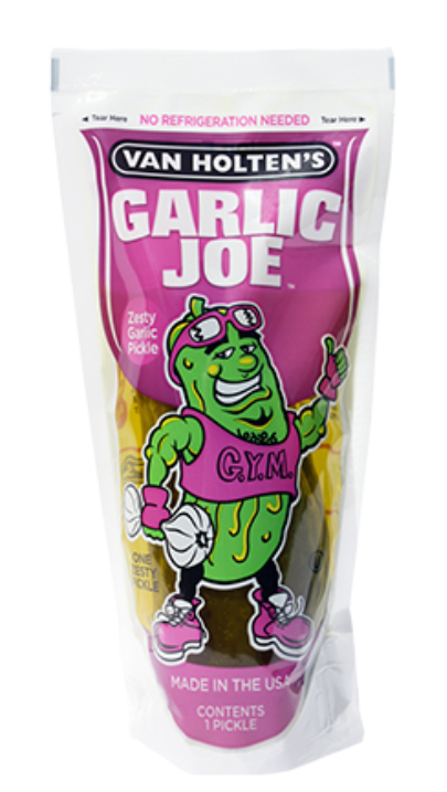Van Holten's - Garlic Joe - Pickle in a Pouch - 1 Pickle