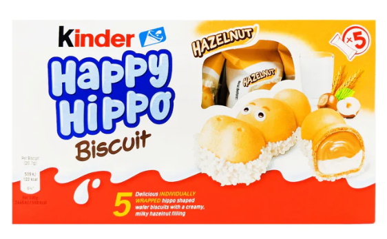 Kinder - Happy Hippo Hazelnut - 5pk (Italy)