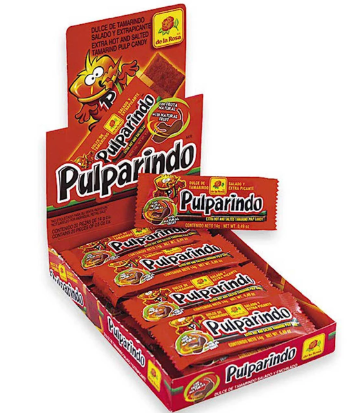 Pulparindo - Tamarind Candy - Extra Spicy - 1pc (Mexico)