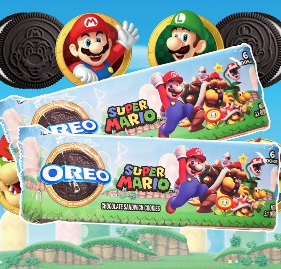 Oreo - Double Stuffed Cookie - Super Mario Bros - King Size - 88g  (LIMITED EDITION)