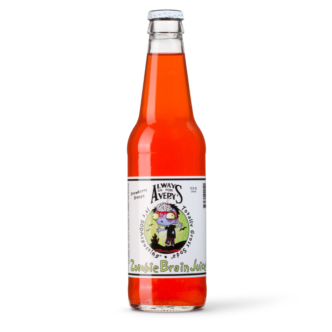 Avery's - Zombie Brain Juice - Soda Pop - 355ml (Halloween)