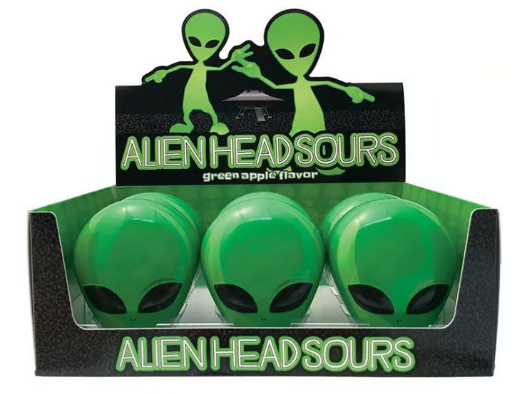 Boston America - Alien Head Sours Tin