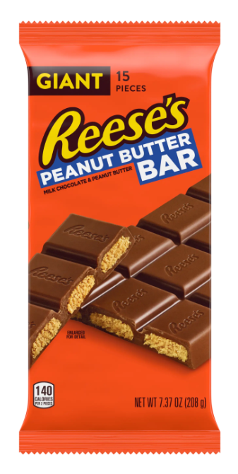 Reese's - Peanut Butter Cup - Giant Bar - 208g