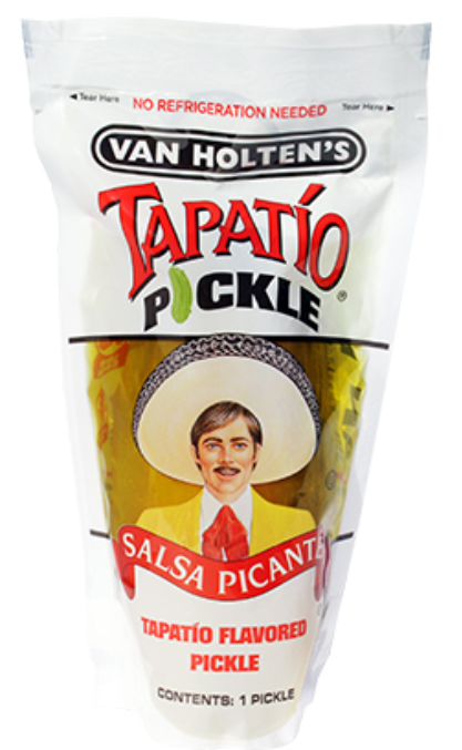 Van Holten's - Jumbo Tapatio - Pickle in a Pouch - 1 Pickle