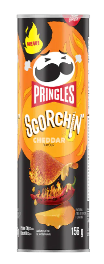 Pringles - Scorchin' Cheddar - 156g