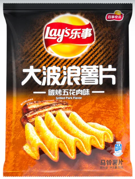 Lays - Pork Belly - 70g (China)