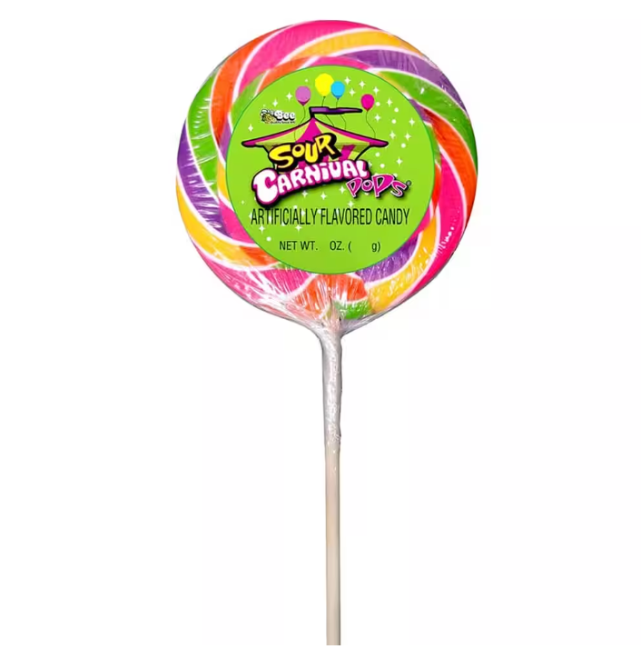 Lollipop - Sour Carnival Pop - 120g