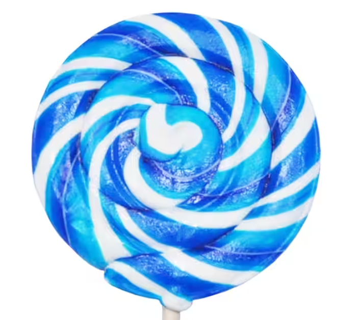 Lollipop - Sweet Whirls - Blueberry - 65g