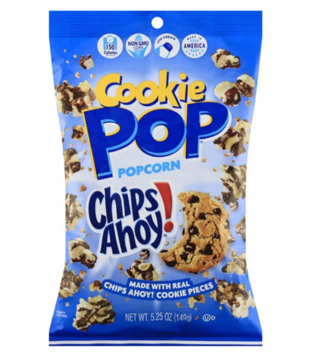 Cookie Pop Popcorn - Chips Ahoy - 28g