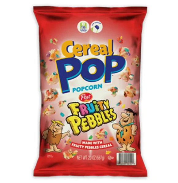 Cereal Pop Popcorn - Fruity Pebbles - 28g