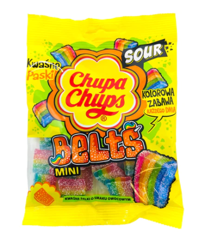 Chupa Chups - Mini Sour Belt - 90g(Spain)