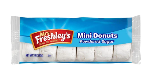Mrs. Freshley's - Sugar Mini Donuts - 85g (6 Pack)