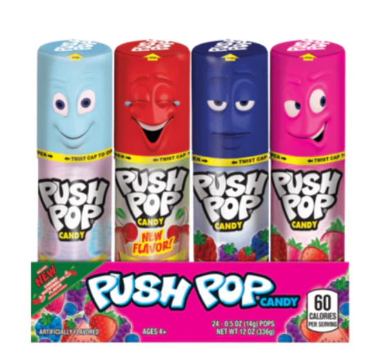 Topps - Push Pop - Assorted - 1pc