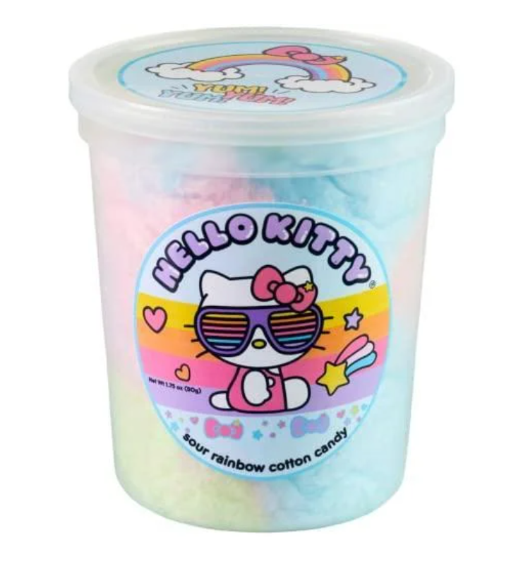 Cotton Candy - Hello Kitty Sour Rainbow - 1.75oz