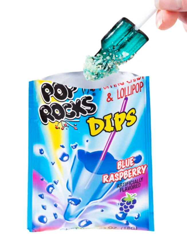 Pop Rocks Dips - Blue Raspberry - 17g