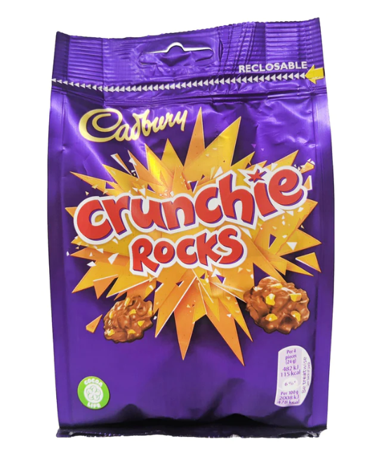 Cadbury - Crunchie Rocks - Chocolate - 110g (UK)