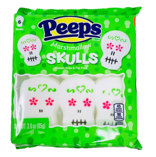 Peeps - Marshmallow Skulls