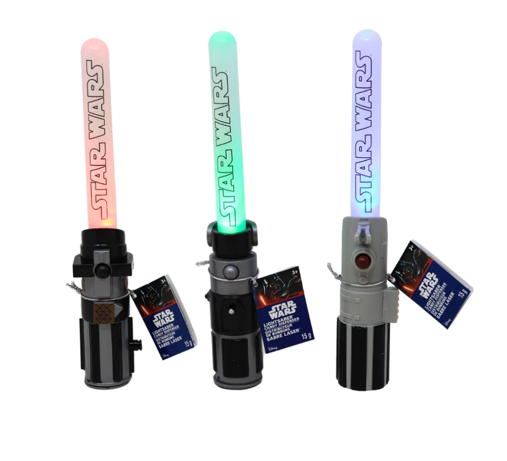 Star Wars - Light-up LightSaber with Candy