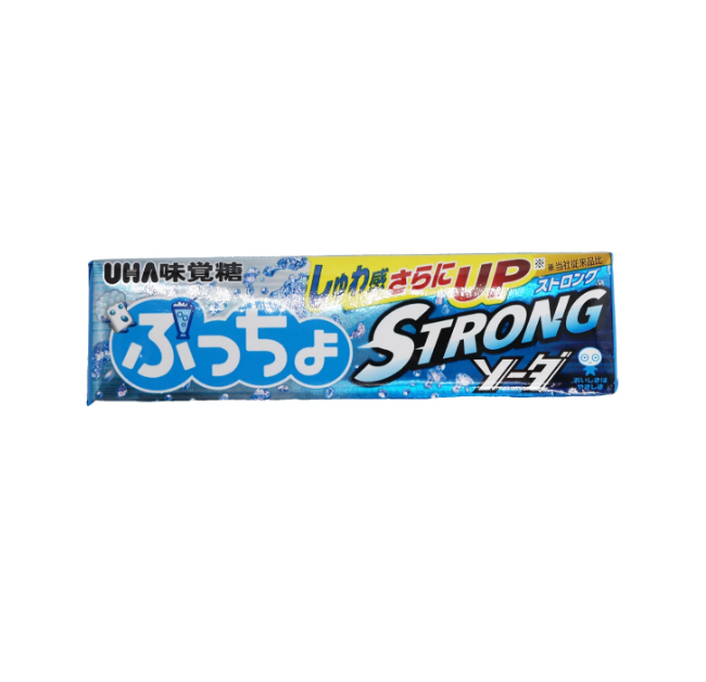 UHA - Strong Cola - Chewy Candy - Blue - 50g (Japan)