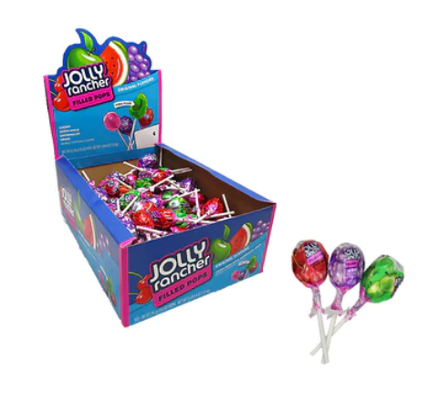 Jolly Rancher - Fruit Chew Filled Pops - 16g