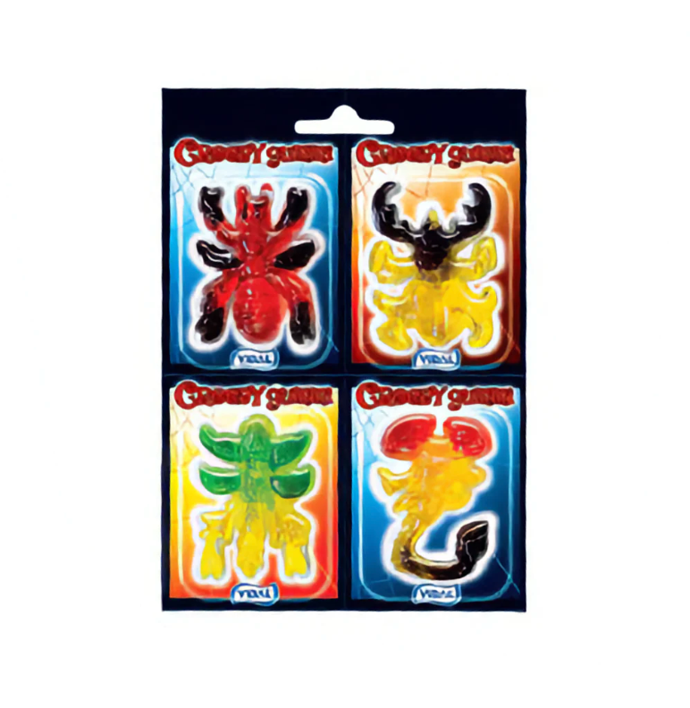 Vidal - Creepy Gummi - 4pc Set - 51g