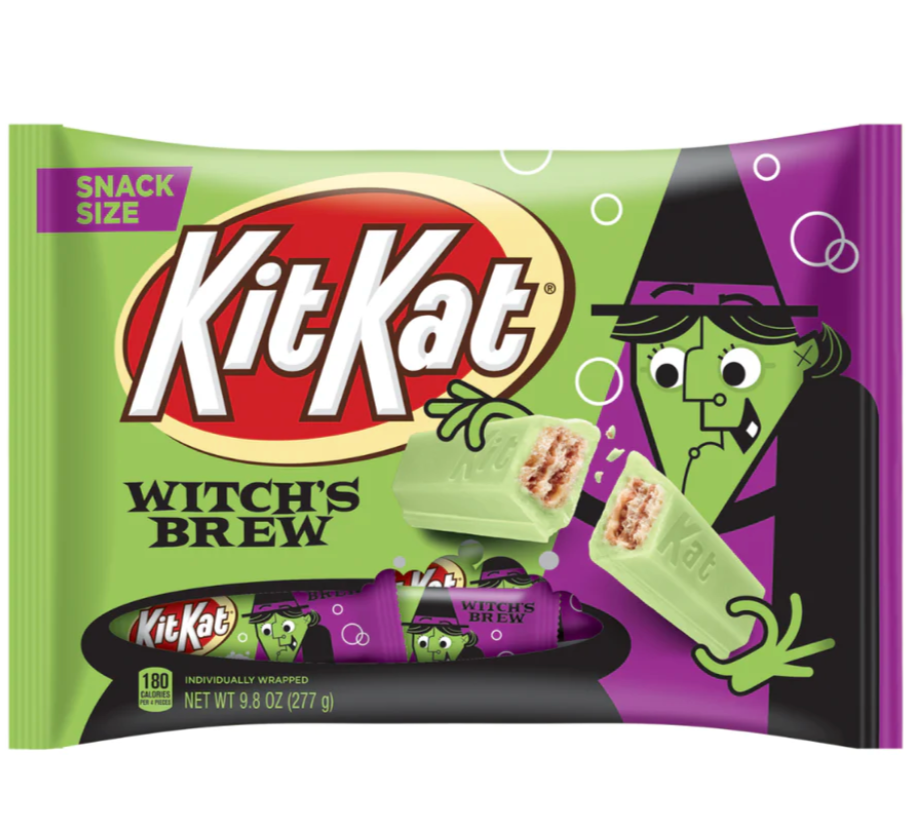 Kit Kat - Witches Brew - Mini Chocolate Bar with Marshmallow Flavoured Cream - 227g