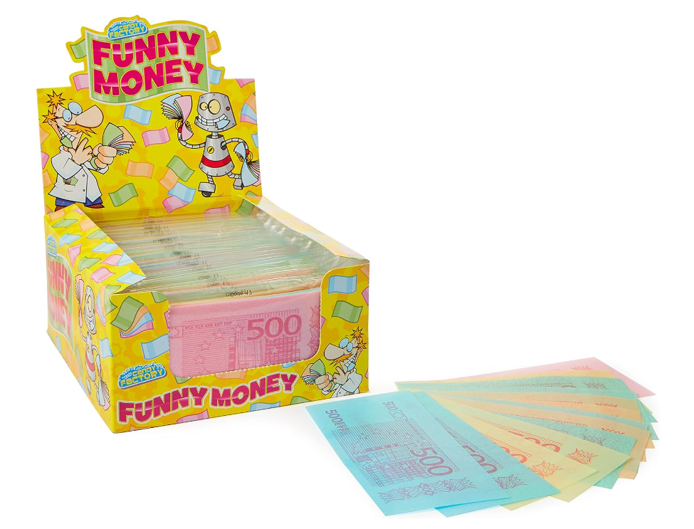 Crazy Candy Factory - Funny Money Edible Paper - 14g (UK)