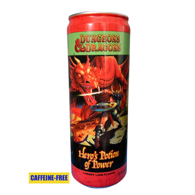 Boston America - Energy Drink - Dungeons & Dragons Hero's Potion of Power - 355ml