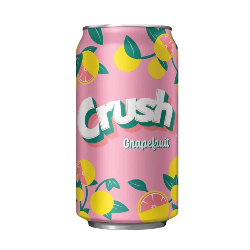 Crush - Grapefruit - Soda Pop - 355ml