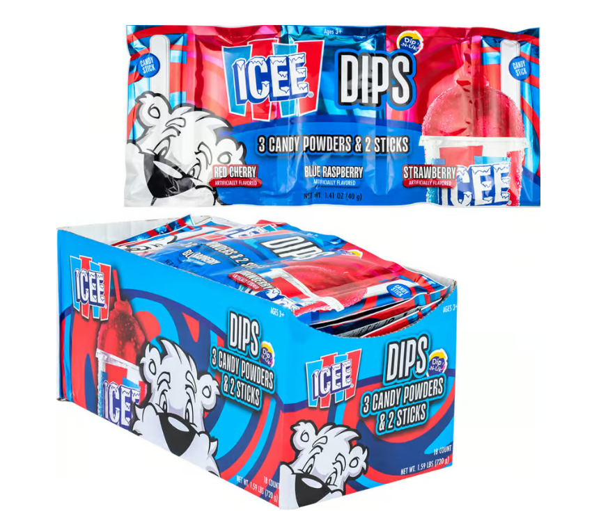 Koko's - Icee Dips Candy Powder 3 Pack - 40g