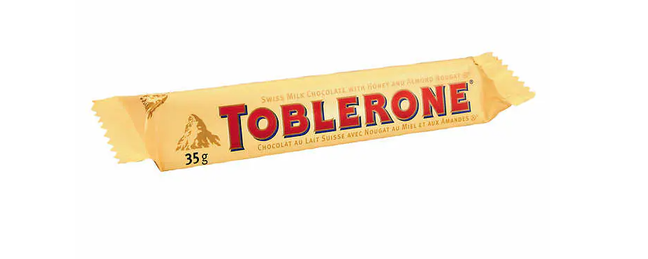 Toblerone - Swiss Milk Chocolate Bar - 35g