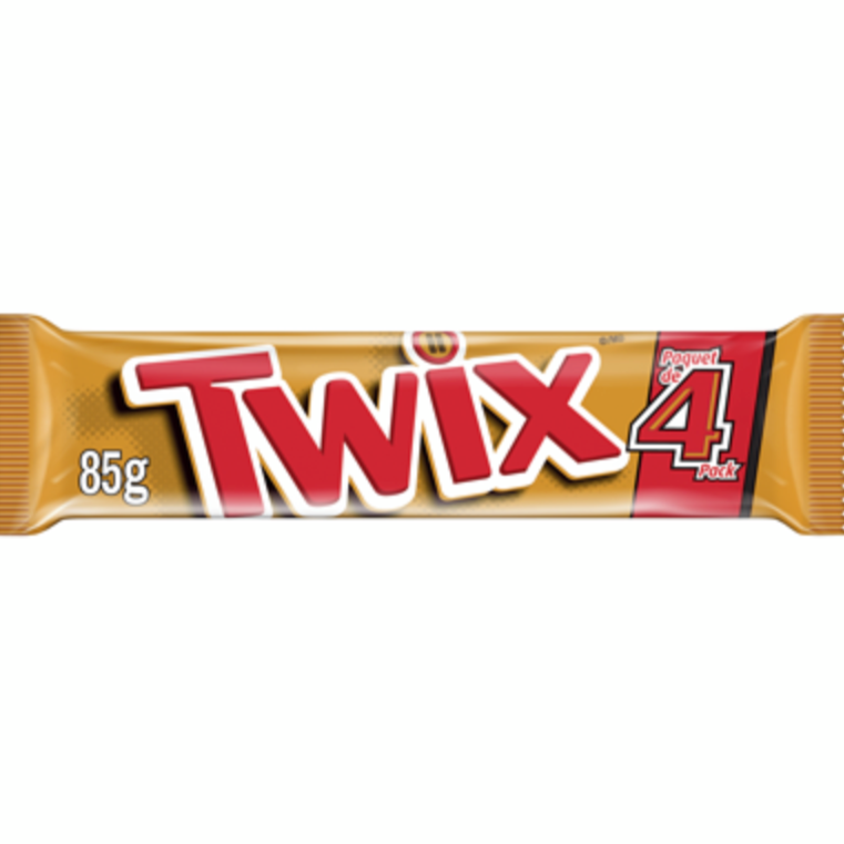 Twix - Chocolate Bar - 38g (4pk)