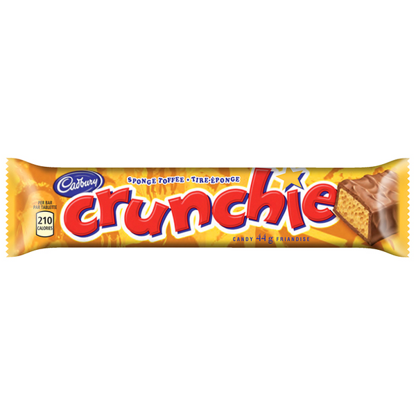 Cadbury Crunchie Chocolate Bar - 44 g