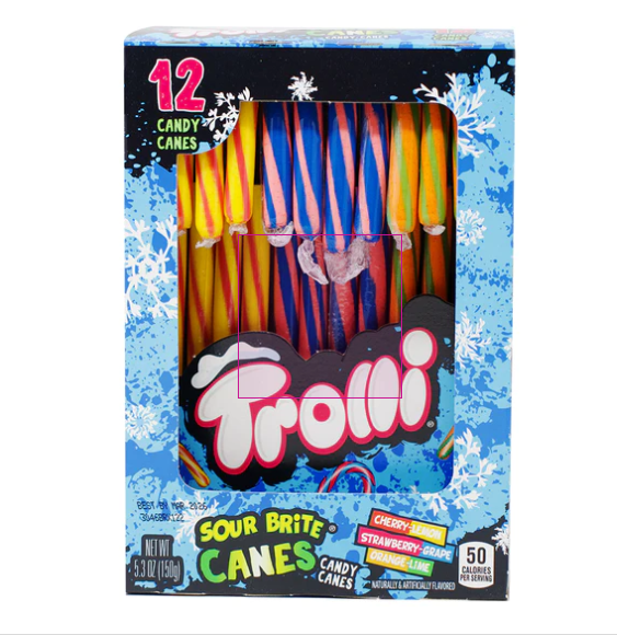 Trolli Sour Brite Candy Canes - 150g