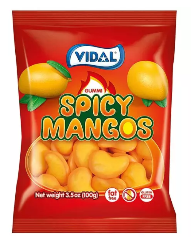 Peg-Vidal Spicy Filled Mango - 100g