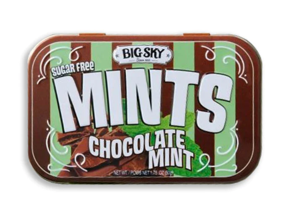 Big Sky - Sugar Free Mints - Chocolate Mint - 50g