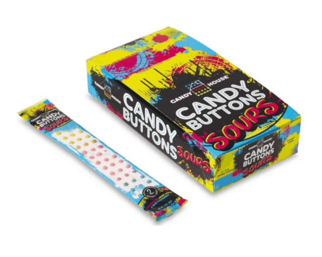 Candy House - Candy Buttons Sour - 14g