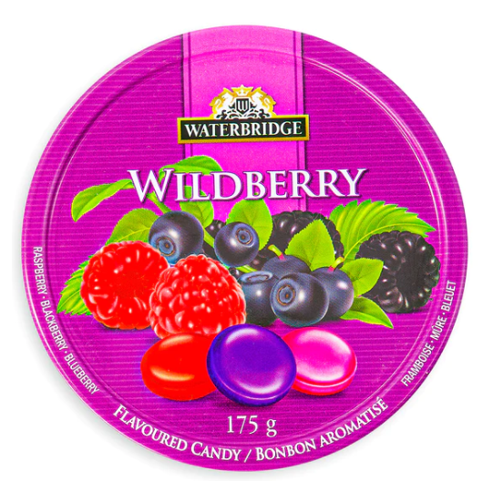 Waterbridge - Wildberry Tin - 175g (UK)